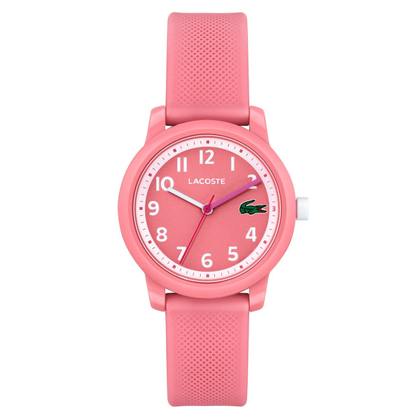 Lacoste 12.12 Pink Silicone Kids Watch - 2030040