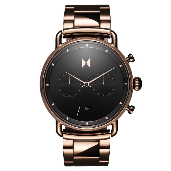 MVMT Taupe Steel Black Dial Chronograph Men's Watch - 28000241D
